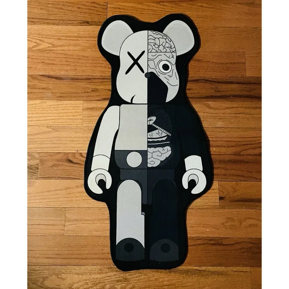 4 Bear Brick Rug Carpet Custom Floor Room House Decor Lot